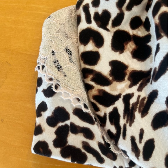 Cacique 46C Animal Print Leopard Underwire Bra - Picture 3 of 13